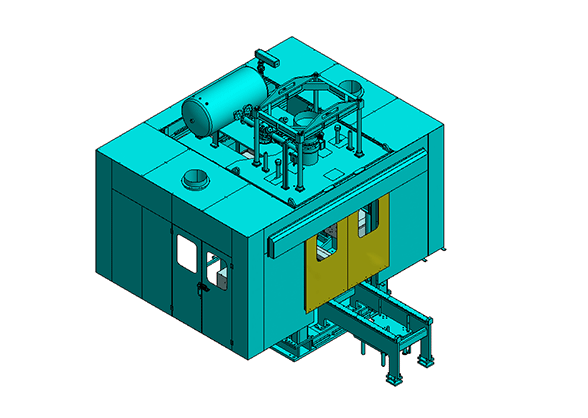 RLA+ Series Coldbox Core Shooting Machine